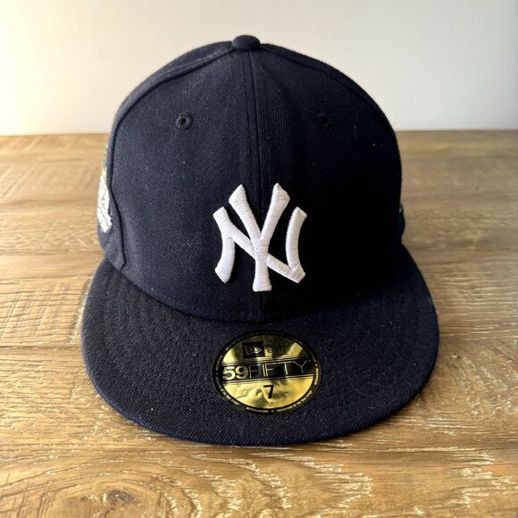 New Era NY Yankees Derek Jeter 59fifty cap kids size 7 - Picture 1 of 6